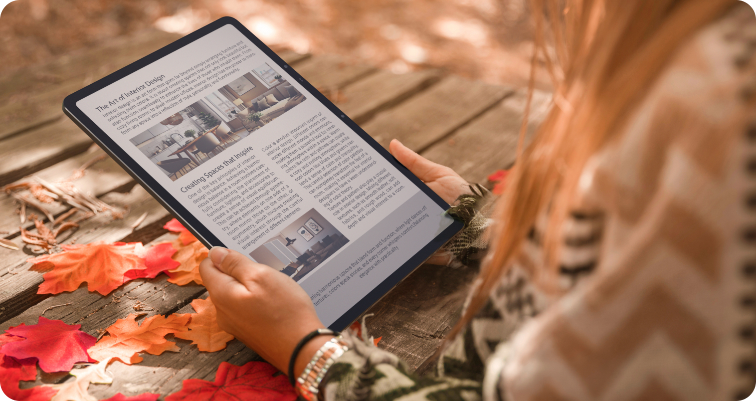Tablet TCL NXTPAPER 14 jako czytnik e-booków