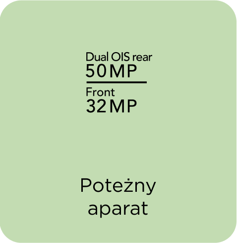 Potężny aparat 50 MP z OIS