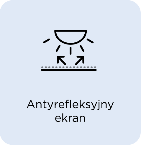 Antyrefleksyjny ekran