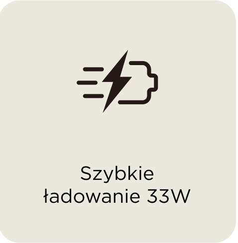 Szybkie ładowanie 33W