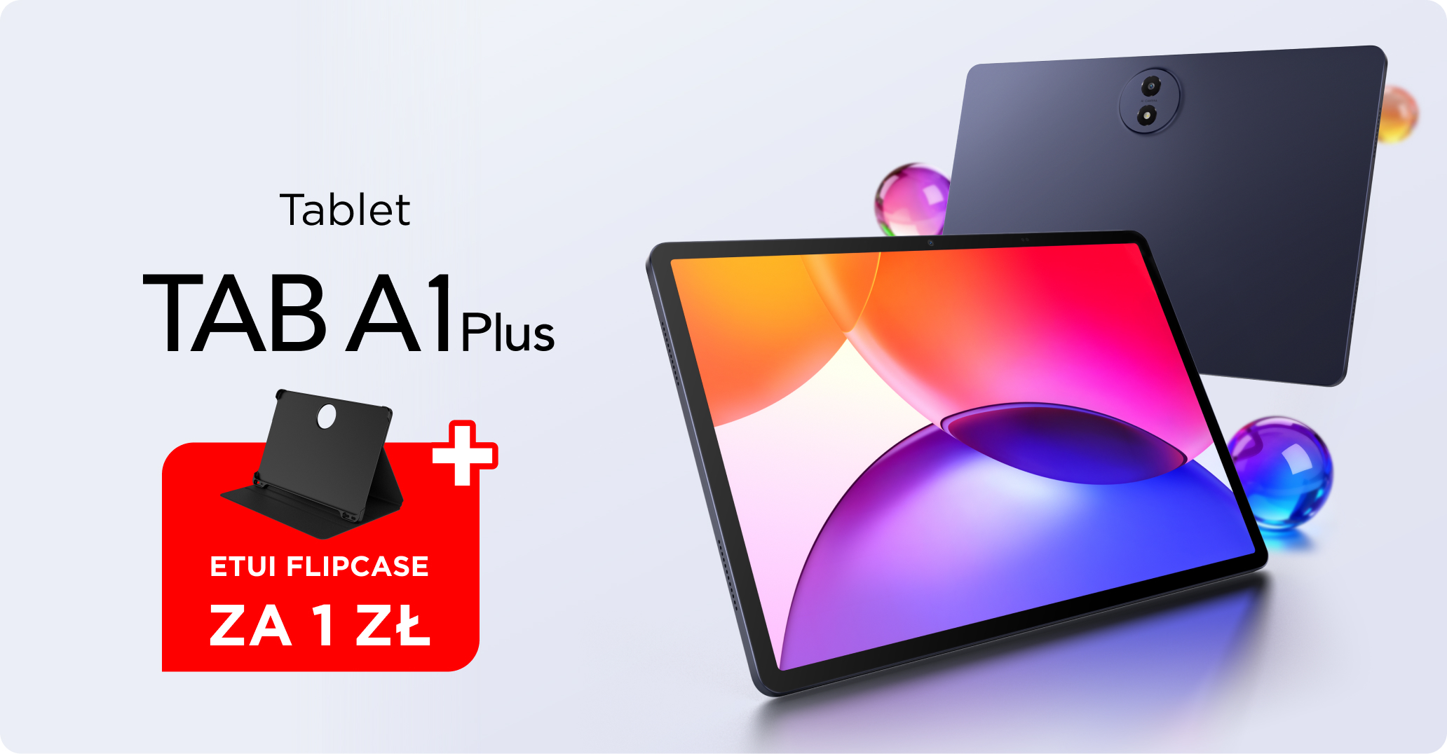 Tablet TCL TAB A1 Plus – etui Flipcase za 1 zł